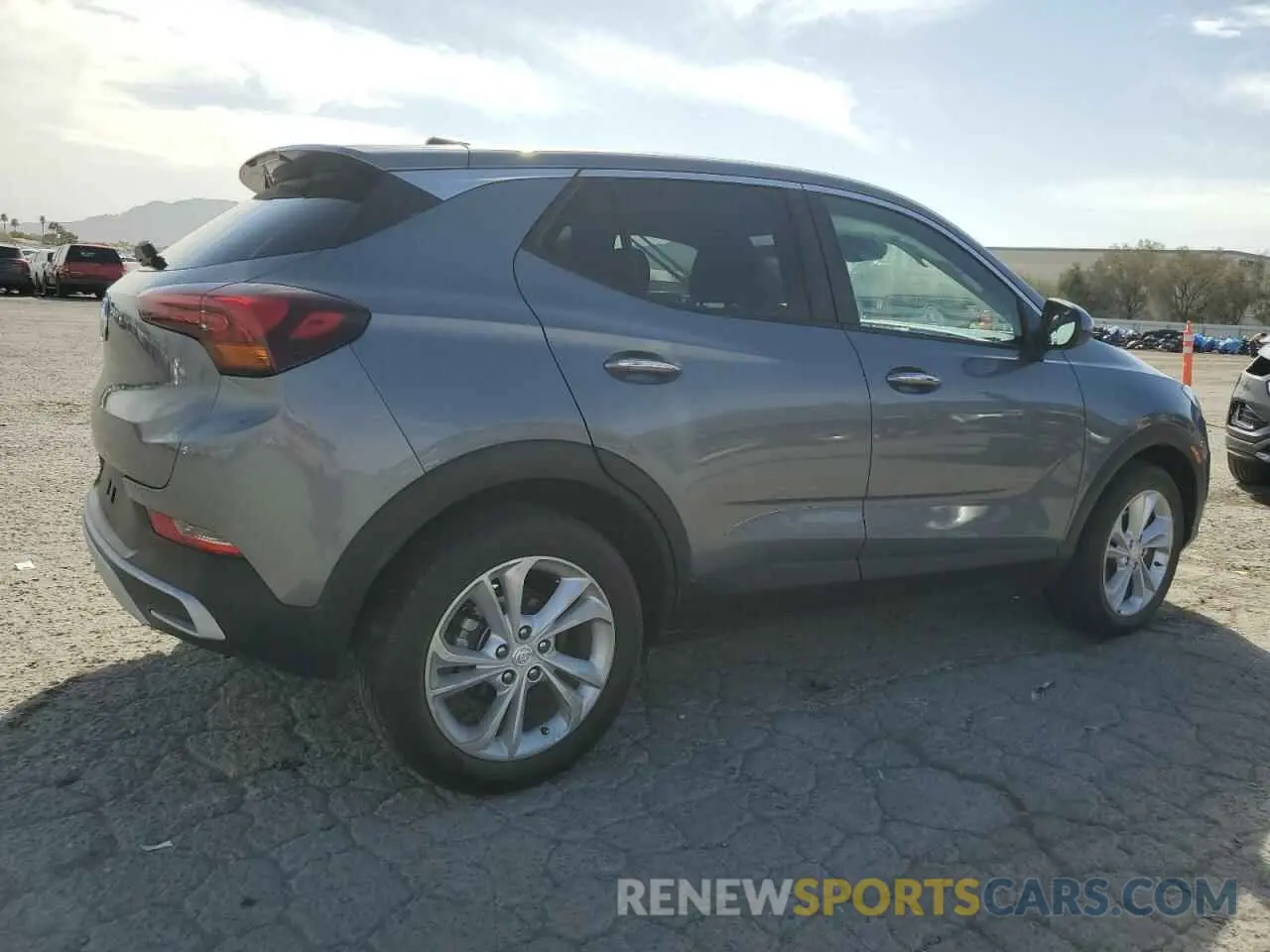 3 fotografías del automóvil dañado KL4MMBS29MB052733 BUICK ENCORE 2021