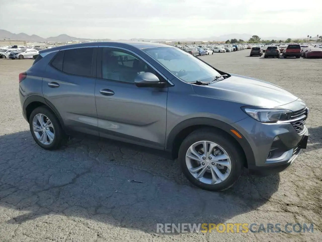 4 fotografías del automóvil dañado KL4MMBS29MB052733 BUICK ENCORE 2021
