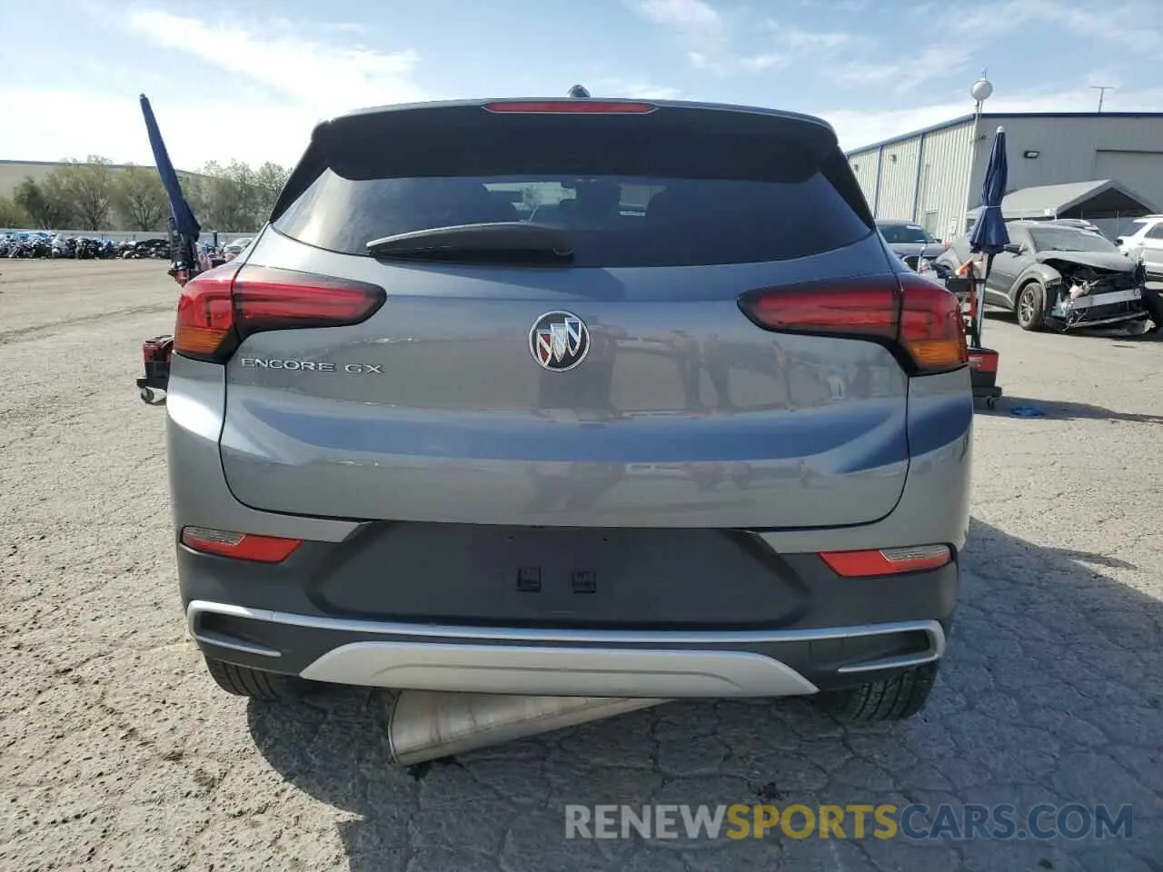 6 fotografías del automóvil dañado KL4MMBS29MB052733 BUICK ENCORE 2021