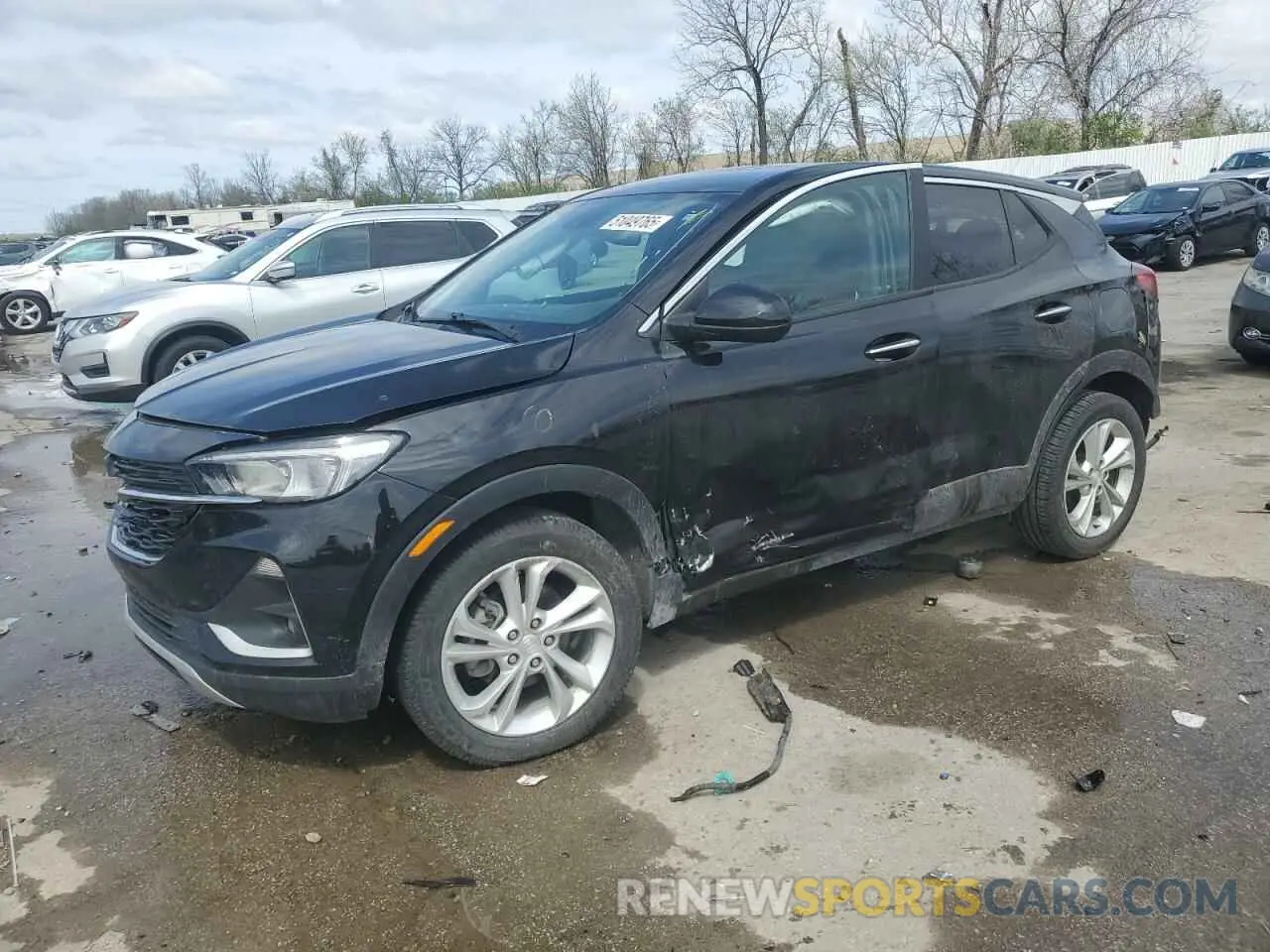 1 fotografías del automóvil dañado KL4MMBS29MB079138 BUICK ENCORE 2021