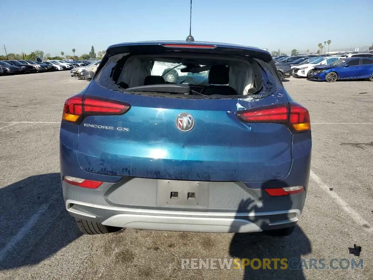 6 fotografías del automóvil dañado KL4MMBS2XMB112230 BUICK ENCORE 2021
