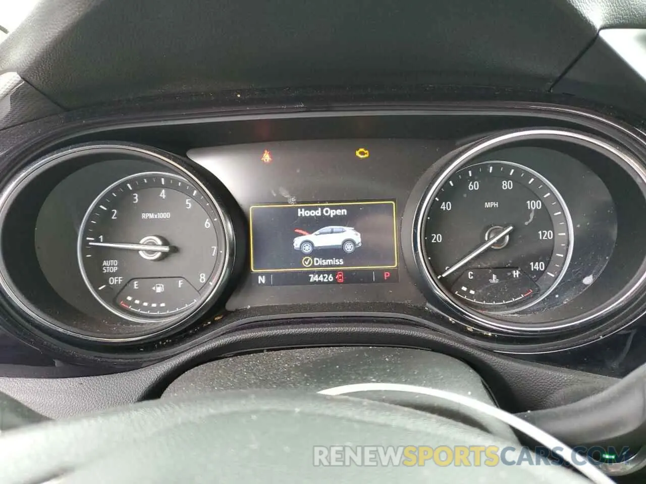 9 fotografías del automóvil dañado KL4MMBS2XMB112292 BUICK ENCORE 2021