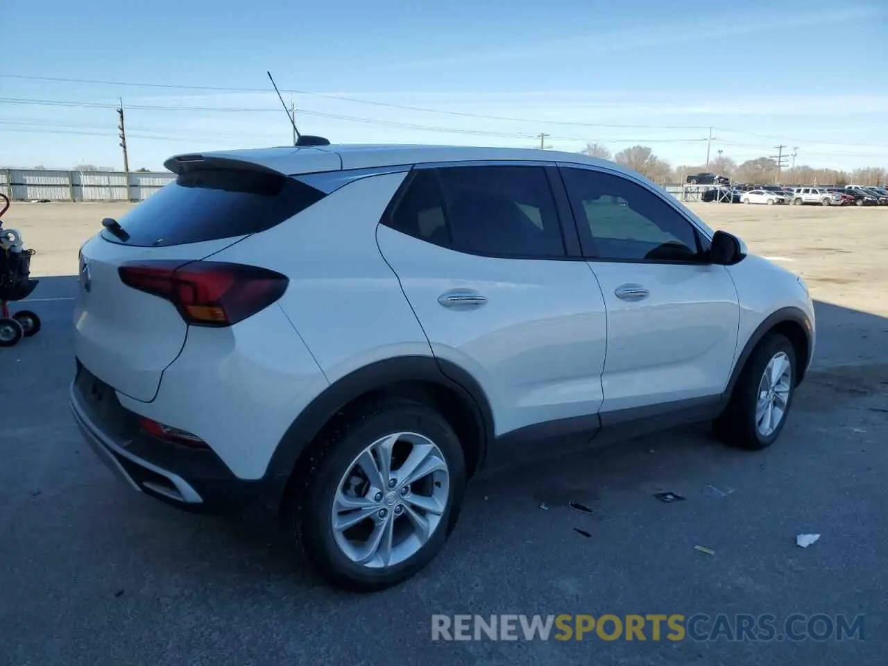 3 fotografías del automóvil dañado KL4MMCSL1MB177143 BUICK ENCORE 2021