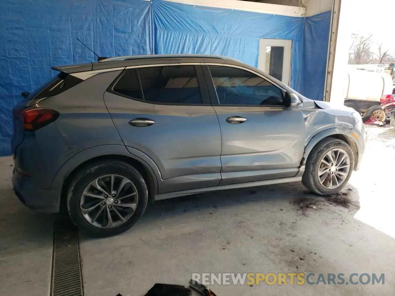 3 fotografías del automóvil dañado KL4MMDS25MB127102 BUICK ENCORE 2021