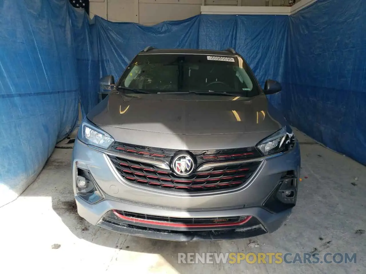 5 fotografías del automóvil dañado KL4MMDS25MB127102 BUICK ENCORE 2021