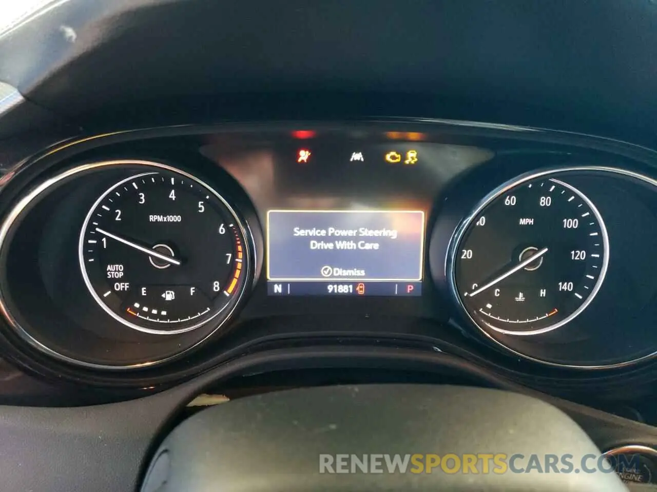 9 fotografías del automóvil dañado KL4MMDS25MB127102 BUICK ENCORE 2021
