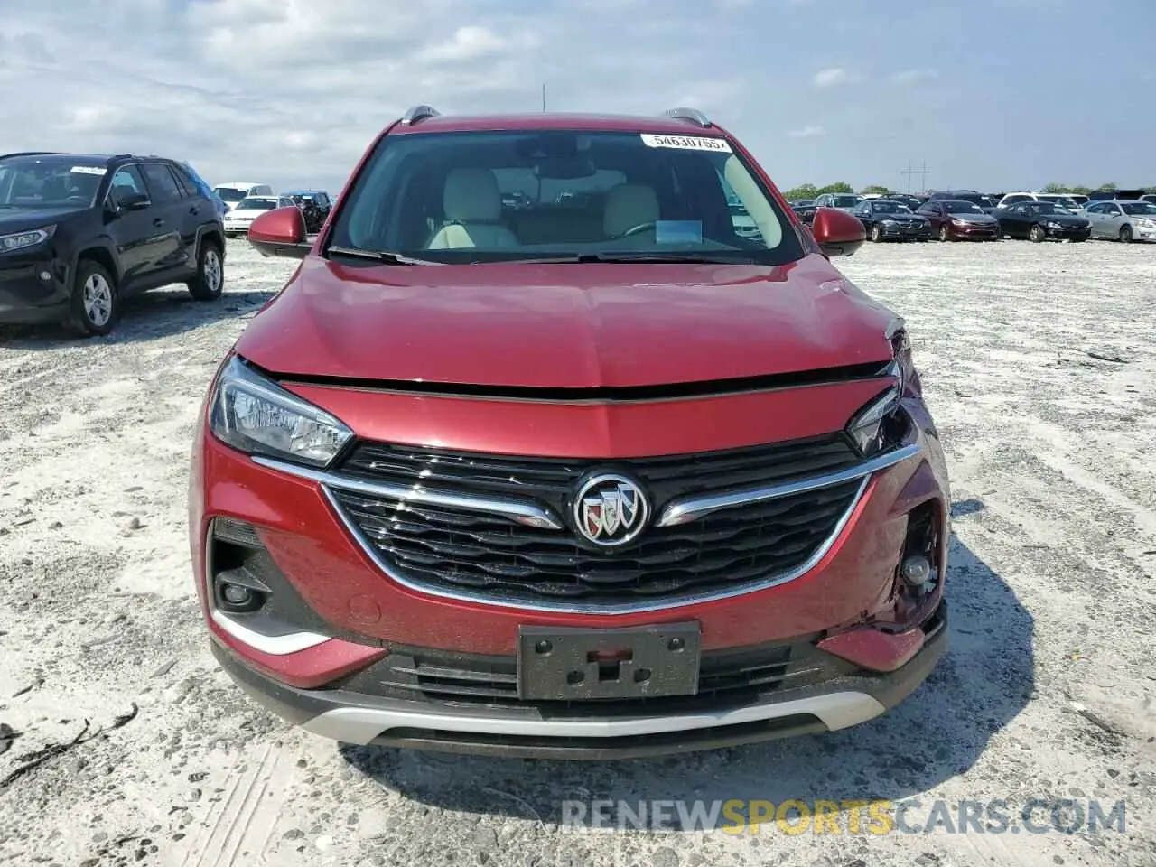 5 fotografías del automóvil dañado KL4MMDS26MB122359 BUICK ENCORE 2021