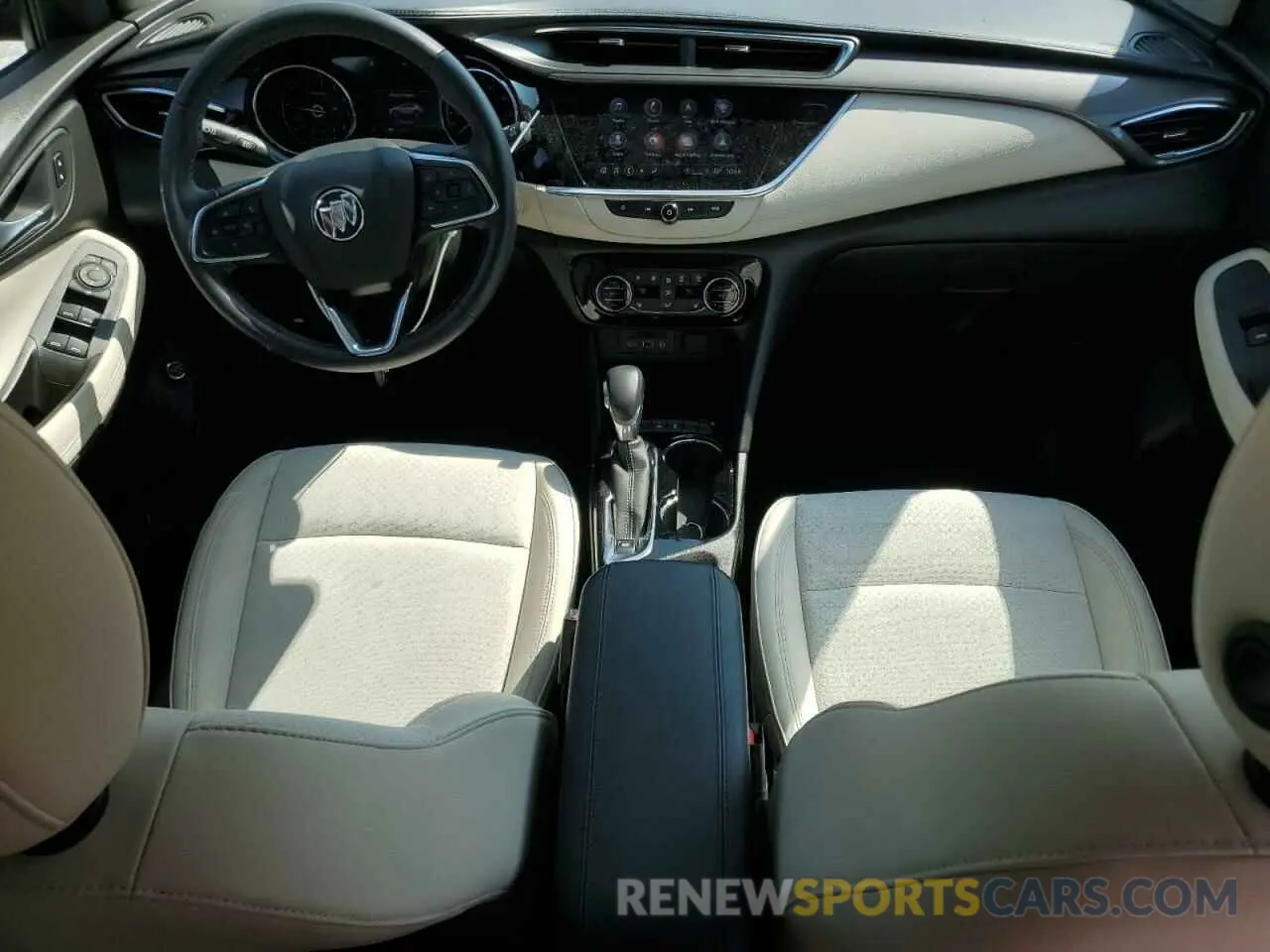 8 fotografías del automóvil dañado KL4MMDS26MB122359 BUICK ENCORE 2021