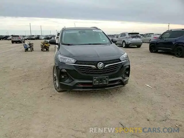 11 fotografías del automóvil dañado KL4MMDS27MB167245 BUICK ENCORE 2021