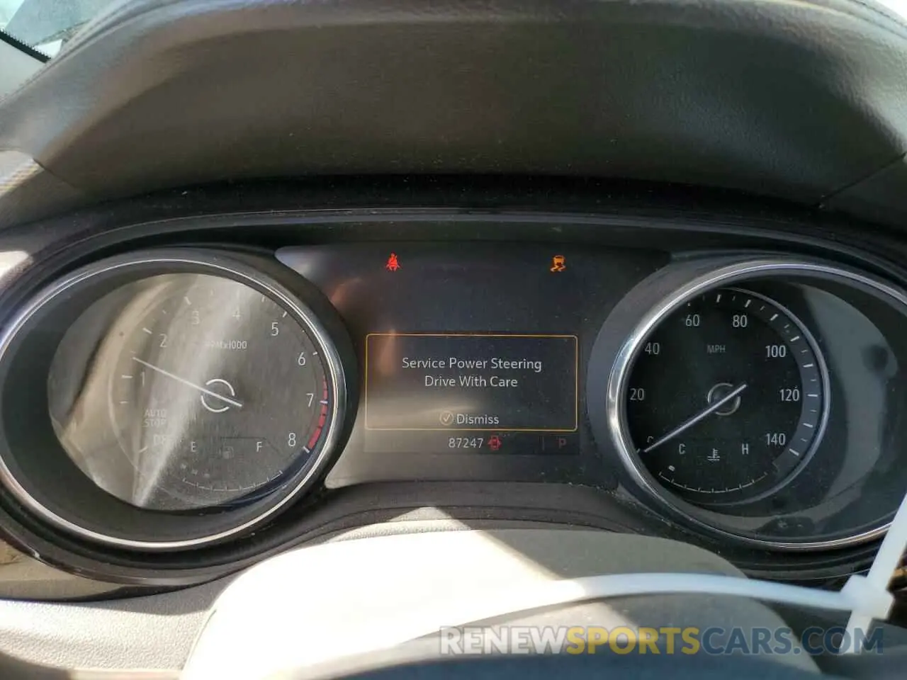 9 fotografías del automóvil dañado KL4MMDS27MB167245 BUICK ENCORE 2021