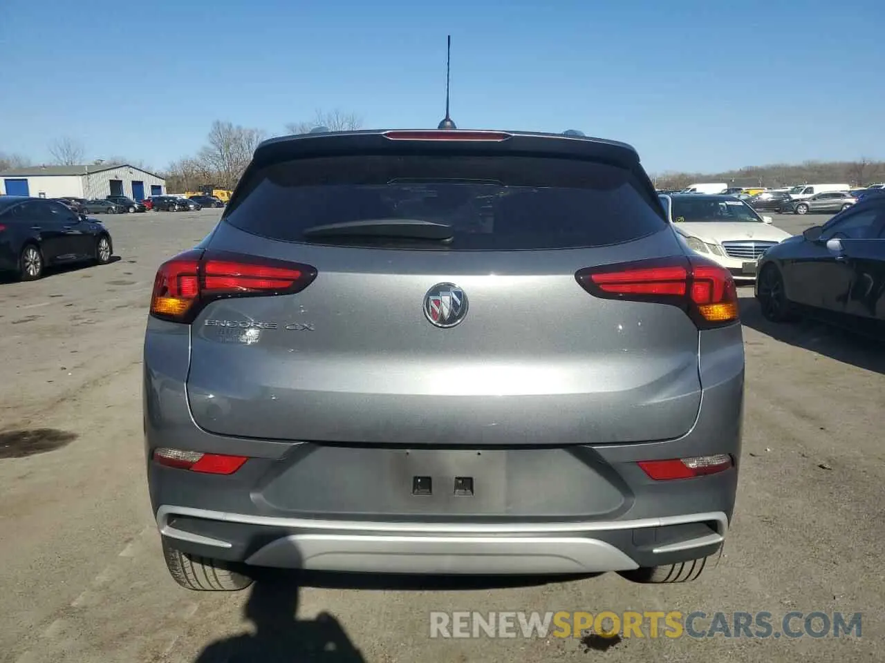 6 fotografías del automóvil dañado KL4MMDS2XMB107878 BUICK ENCORE 2021