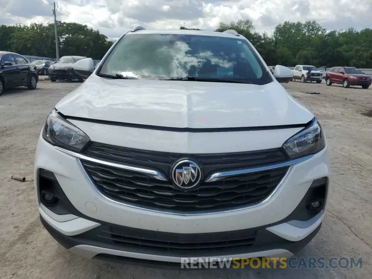 5 fotografías del automóvil dañado KL4MMDS2XMB179616 BUICK ENCORE 2021