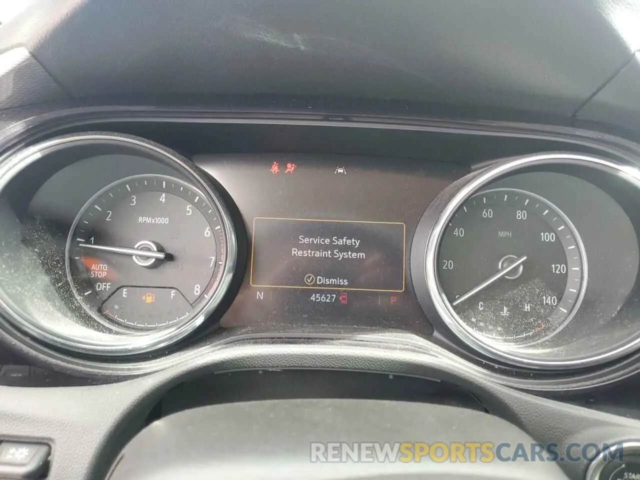 9 fotografías del automóvil dañado KL4MMDS2XMB179616 BUICK ENCORE 2021