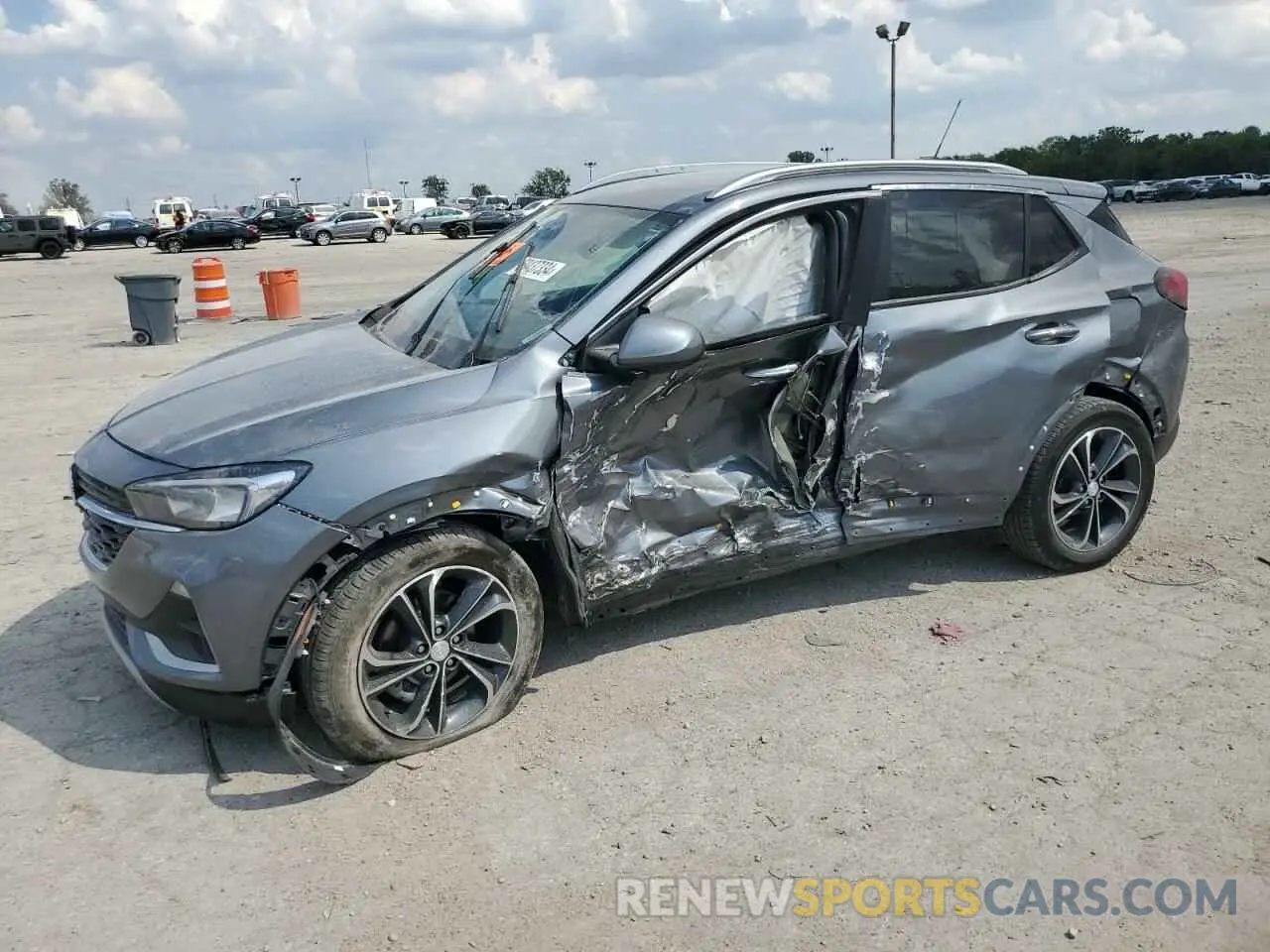 1 fotografías del automóvil dañado KL4MMDSL0MB171288 BUICK ENCORE 2021