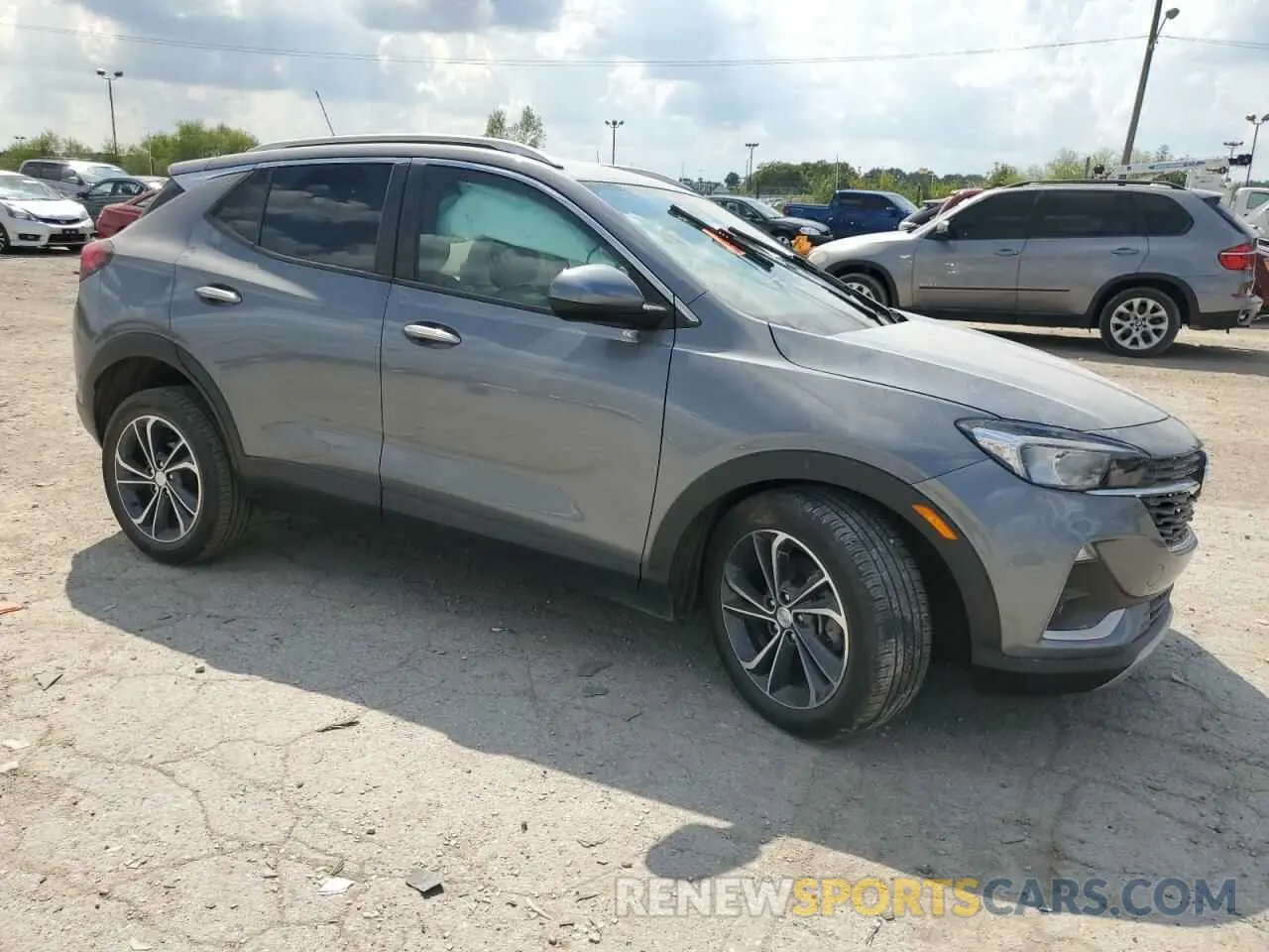 4 fotografías del automóvil dañado KL4MMDSL0MB171288 BUICK ENCORE 2021