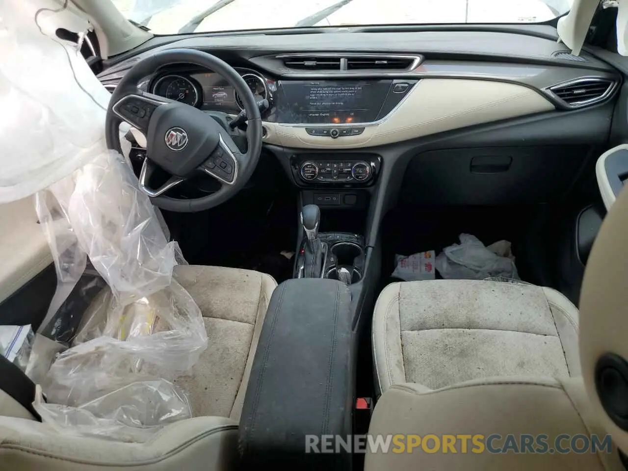 8 fotografías del automóvil dañado KL4MMDSL0MB171288 BUICK ENCORE 2021