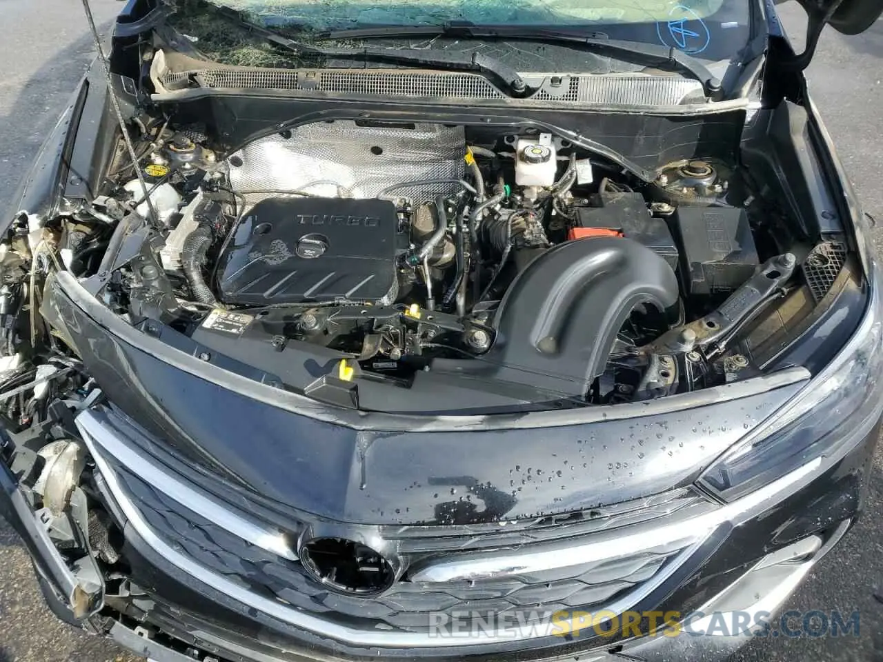 12 fotografías del automóvil dañado KL4MMDSL7MB160322 BUICK ENCORE 2021