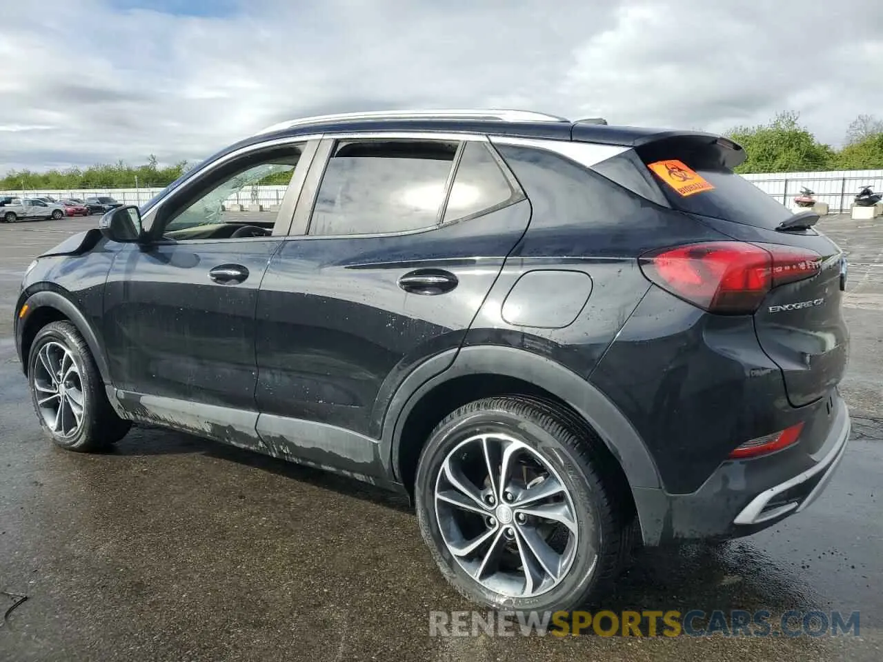 2 fotografías del automóvil dañado KL4MMDSL7MB160322 BUICK ENCORE 2021