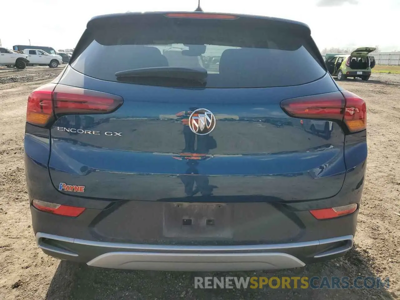 6 fotografías del automóvil dañado KL4MMDSL8MB080656 BUICK ENCORE 2021
