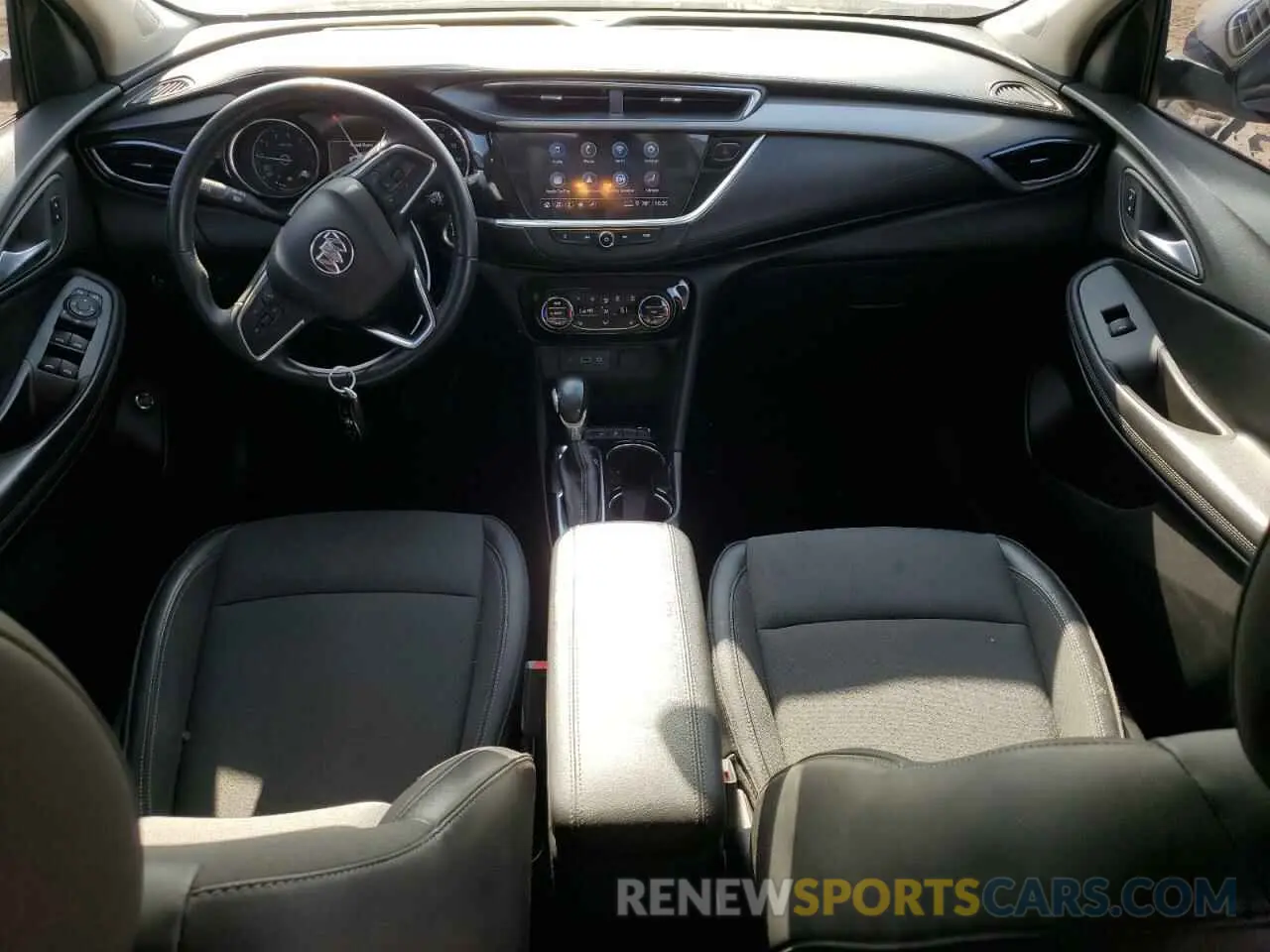 8 fotografías del automóvil dañado KL4MMDSL8MB080656 BUICK ENCORE 2021