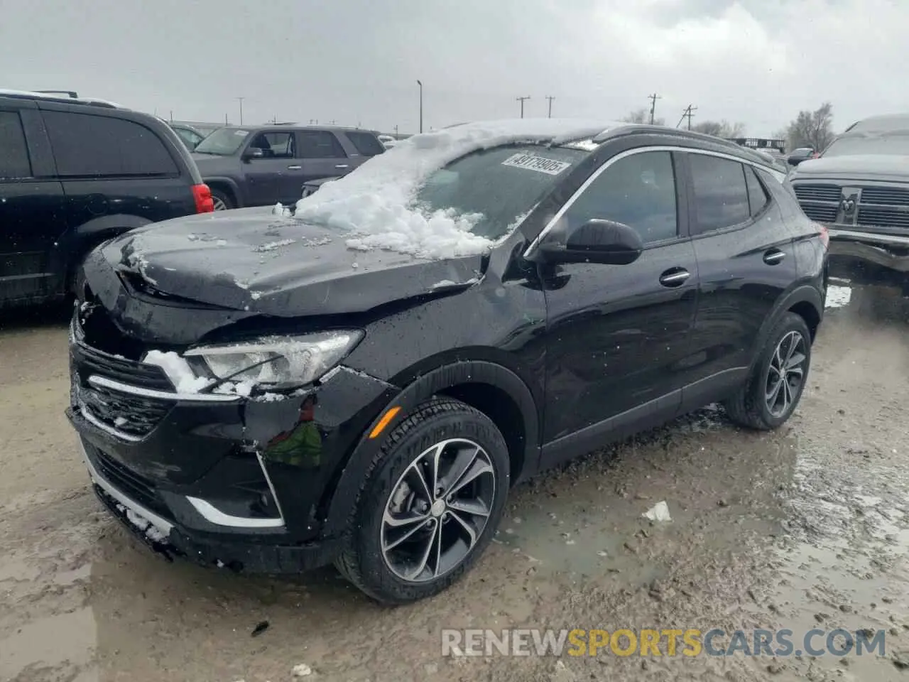 1 fotografías del automóvil dañado KL4MMESL0MB153797 BUICK ENCORE 2021