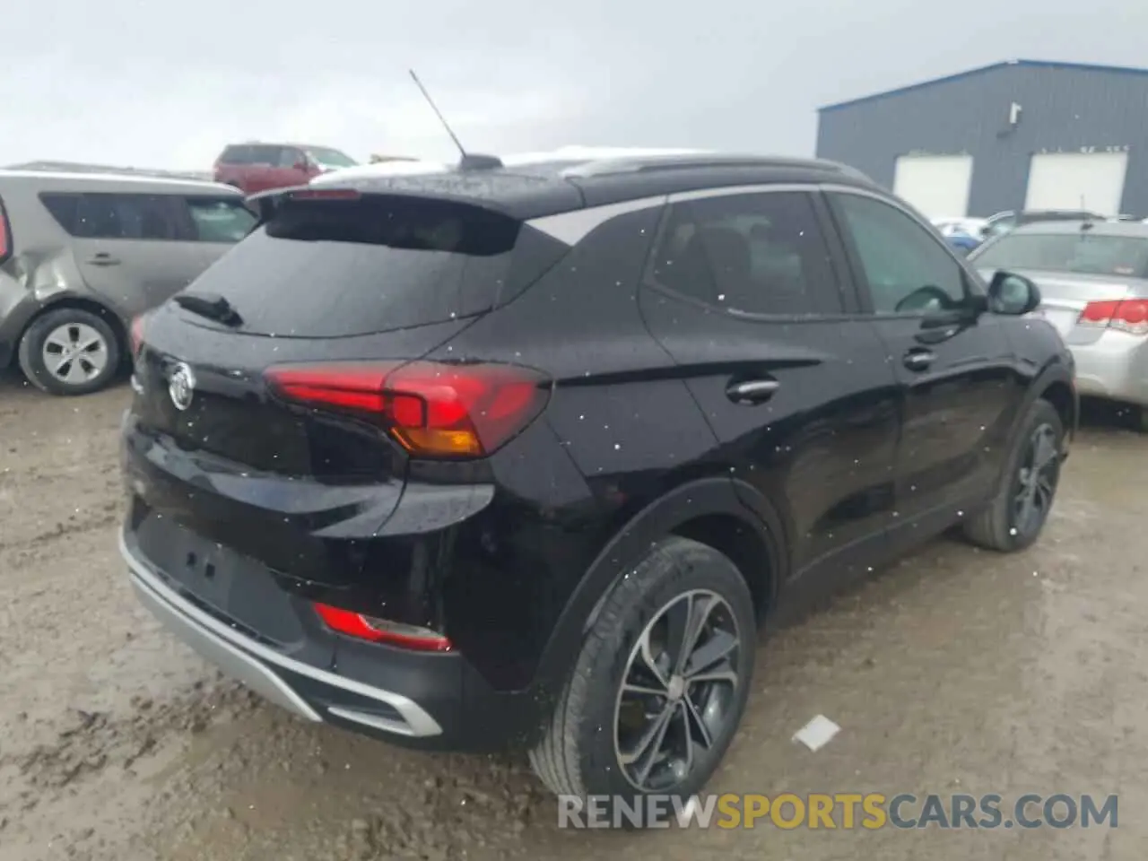 3 fotografías del automóvil dañado KL4MMESL0MB153797 BUICK ENCORE 2021