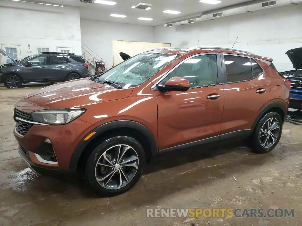 1 fotografías del automóvil dañado KL4MMESL1MB053014 BUICK ENCORE 2021