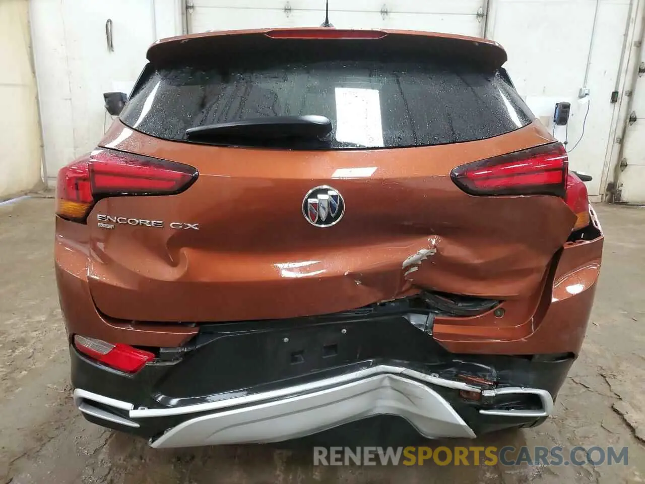 6 fotografías del automóvil dañado KL4MMESL1MB053014 BUICK ENCORE 2021