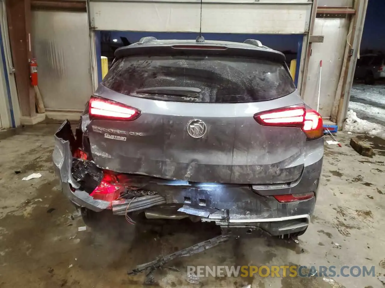 6 fotografías del automóvil dañado KL4MMESL4MB058966 BUICK ENCORE 2021