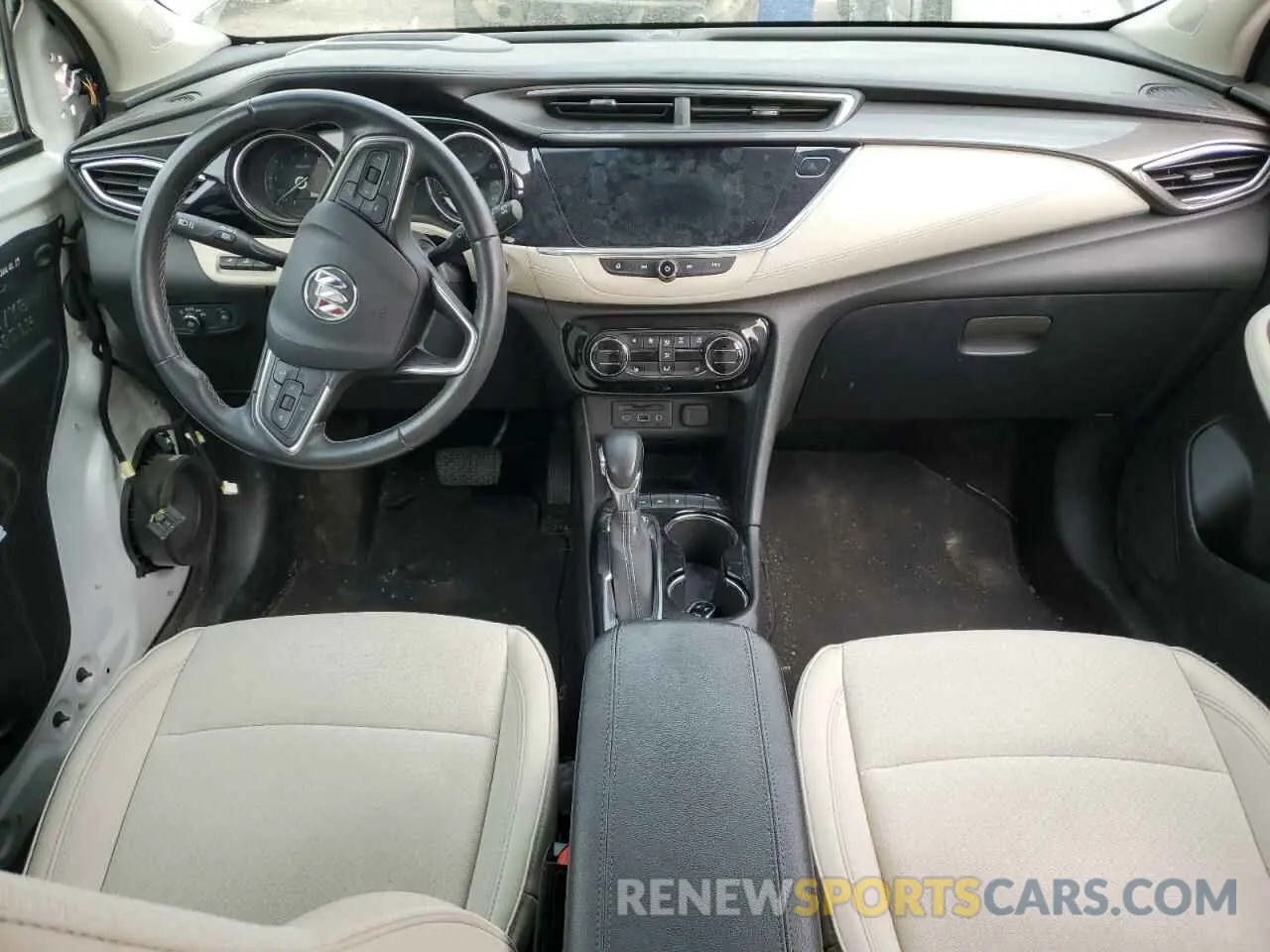 10 fotografías del automóvil dañado KL4MMESL8MB048361 BUICK ENCORE 2021