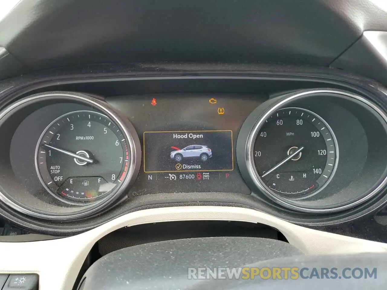 9 fotografías del automóvil dañado KL4MMESL8MB048361 BUICK ENCORE 2021