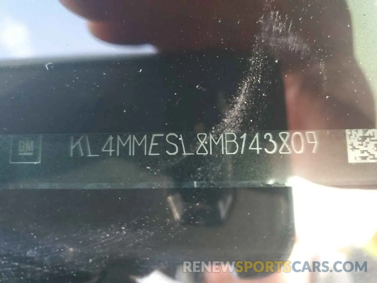 14 fotografías del automóvil dañado KL4MMESL8MB143809 BUICK ENCORE 2021