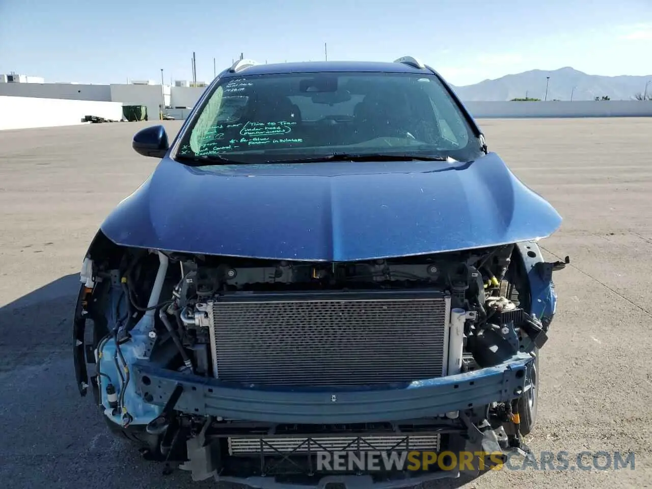 5 fotografías del automóvil dañado KL4MMESL8MB143809 BUICK ENCORE 2021