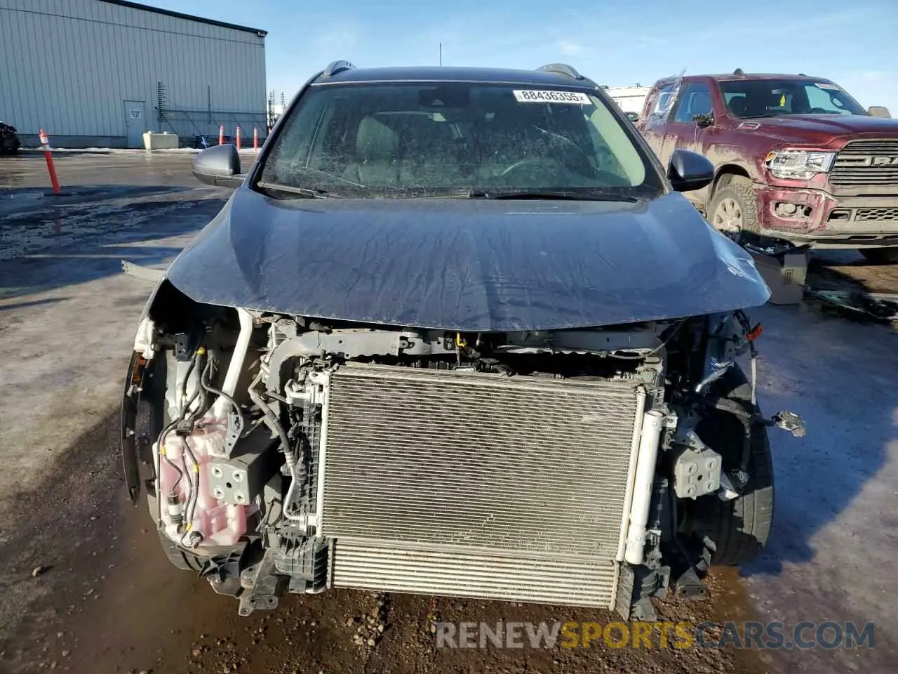 5 fotografías del automóvil dañado KL4MMESL9MB097035 BUICK ENCORE 2021