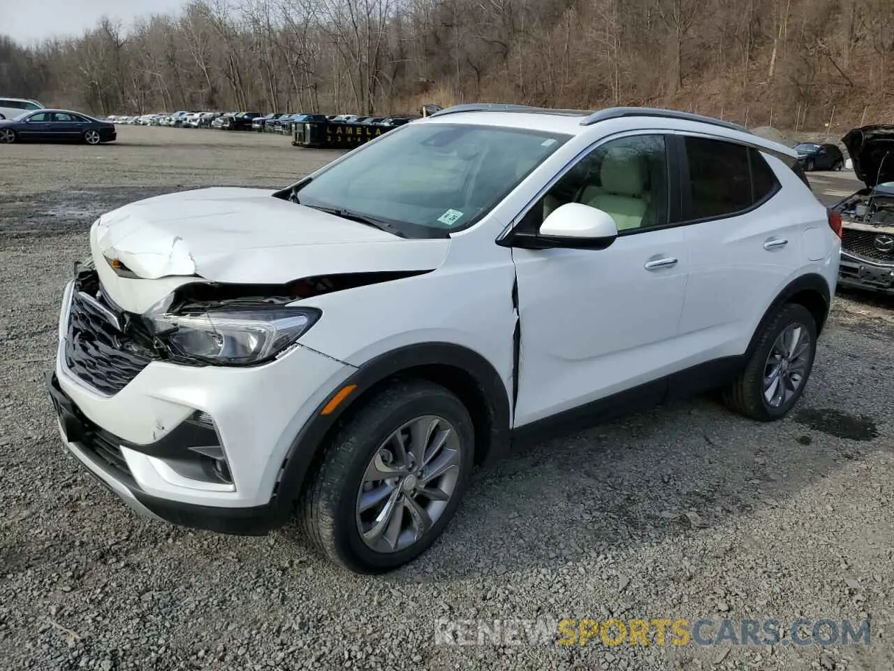 1 fotografías del automóvil dañado KL4MMESL9MB125822 BUICK ENCORE 2021