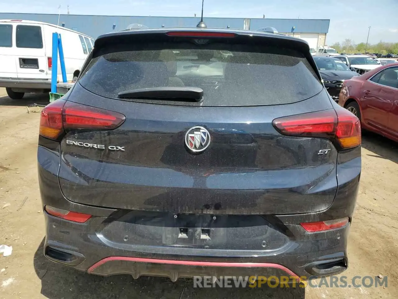 6 fotografías del automóvil dañado KL4MMFSL8MB083066 BUICK ENCORE 2021