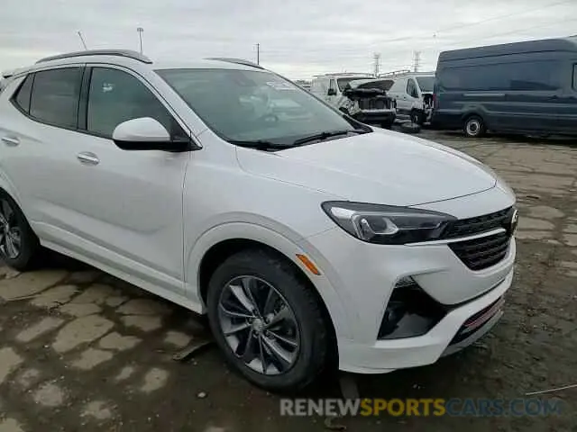 12 fotografías del automóvil dañado KL4MMGSL0MB112582 BUICK ENCORE 2021