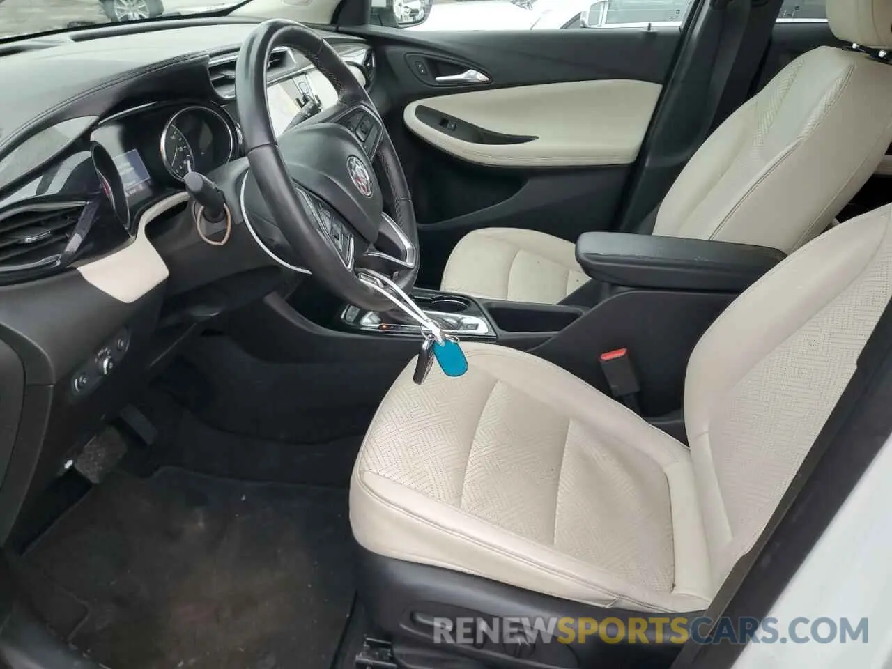 7 fotografías del automóvil dañado KL4MMGSL0MB112582 BUICK ENCORE 2021
