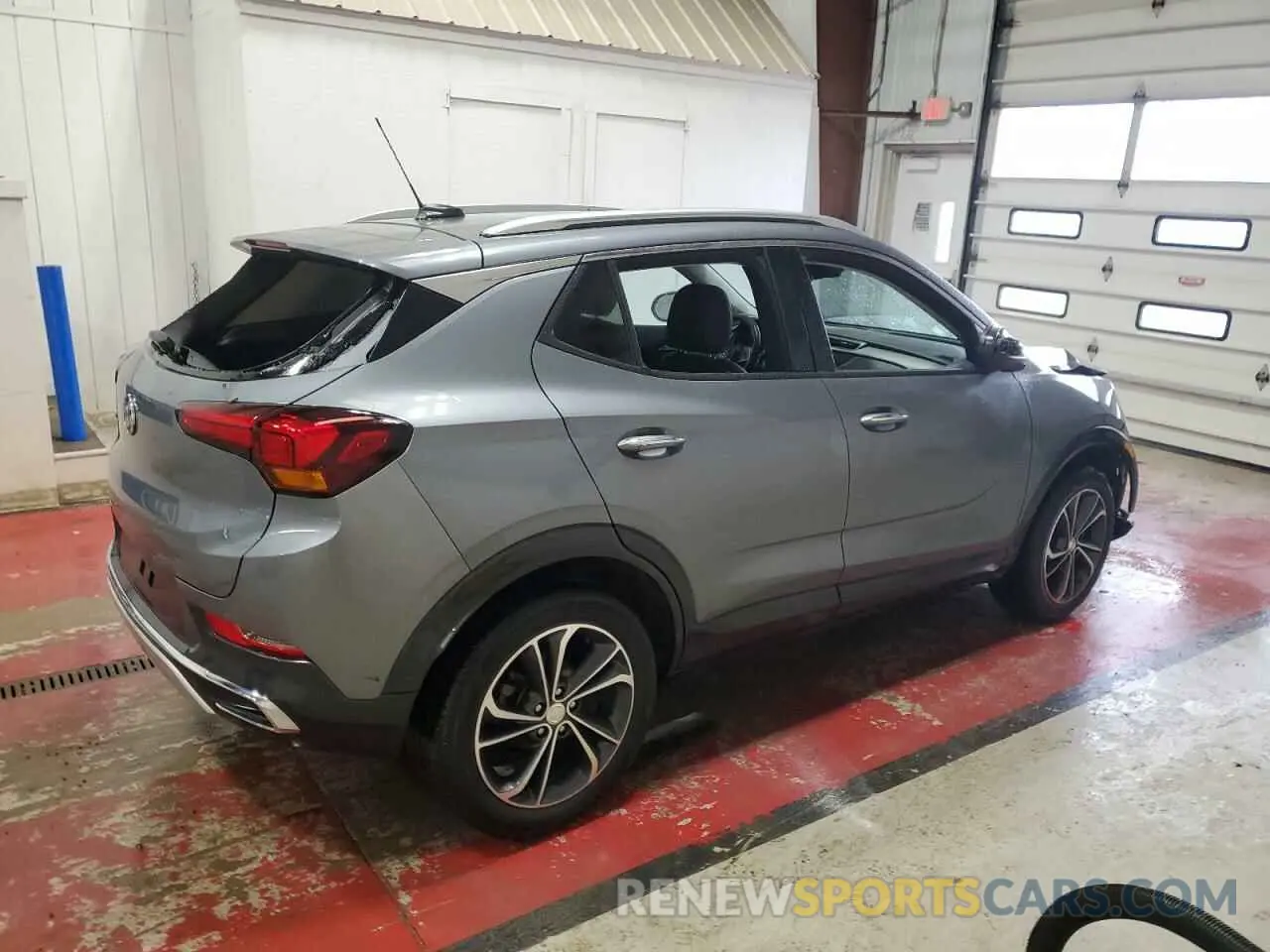 3 fotografías del automóvil dañado KL4MMGSL3MB170153 BUICK ENCORE 2021