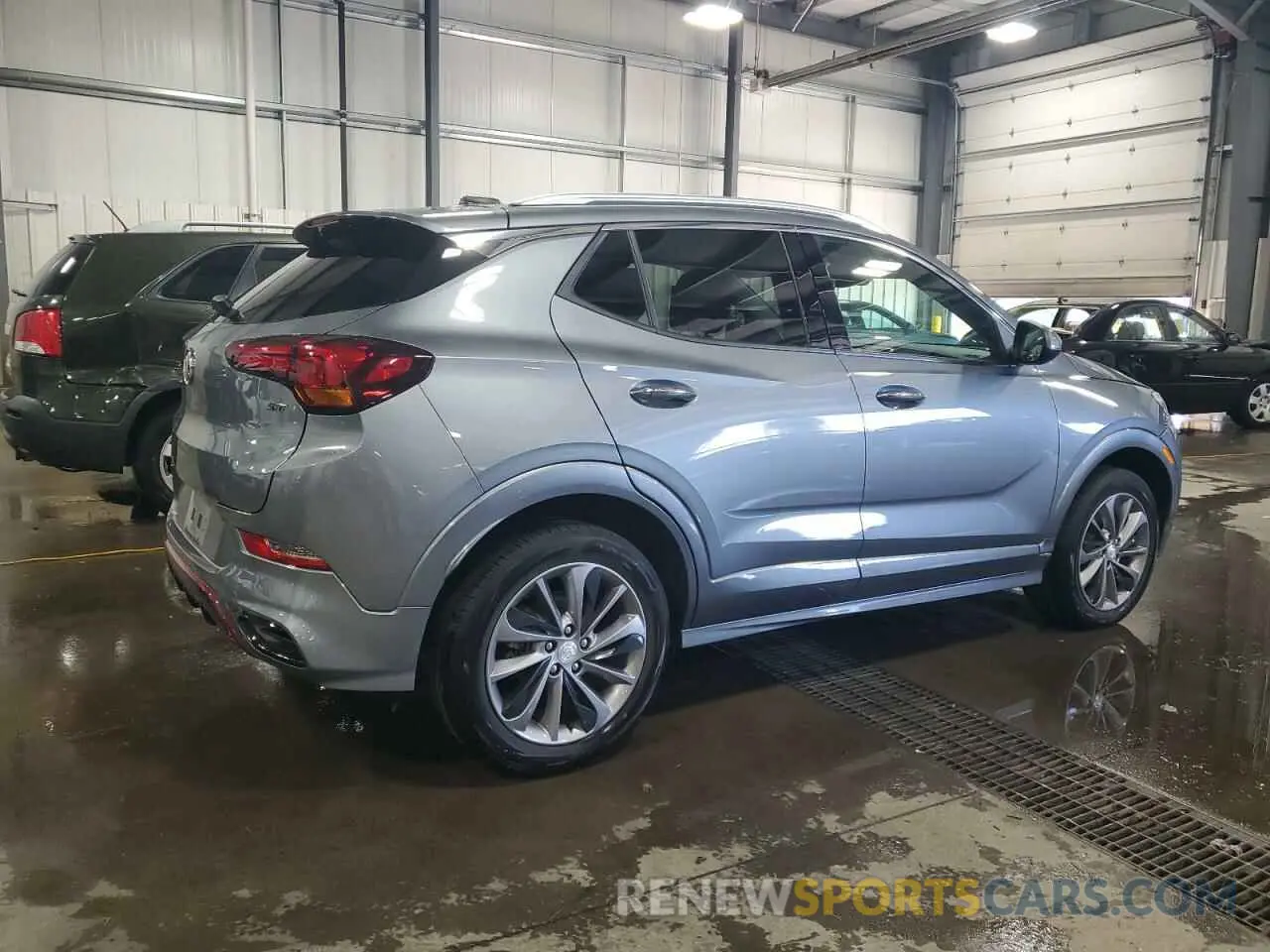 3 fotografías del automóvil dañado KL4MMGSL6MB037239 BUICK ENCORE 2021