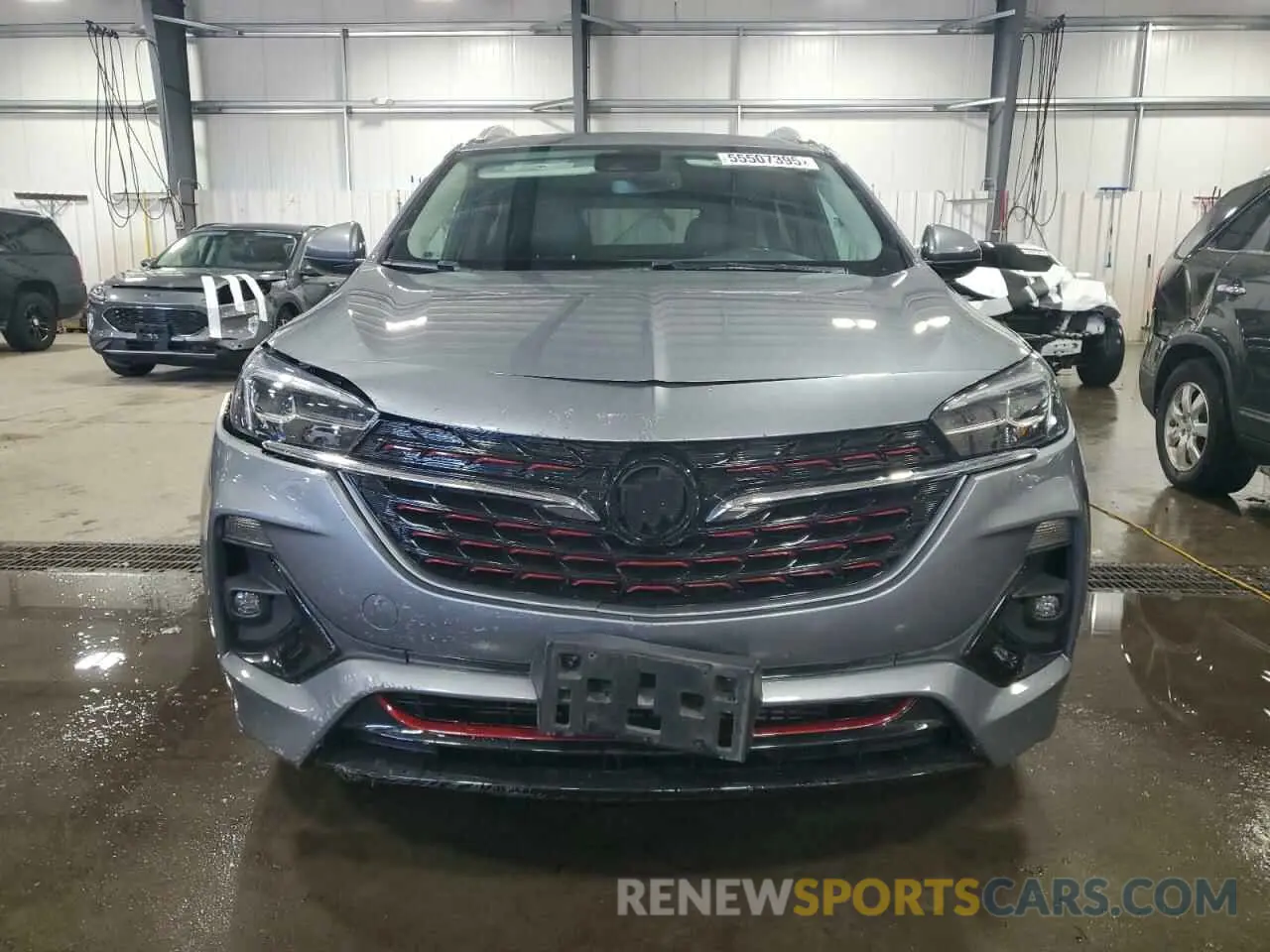 5 fotografías del automóvil dañado KL4MMGSL6MB037239 BUICK ENCORE 2021