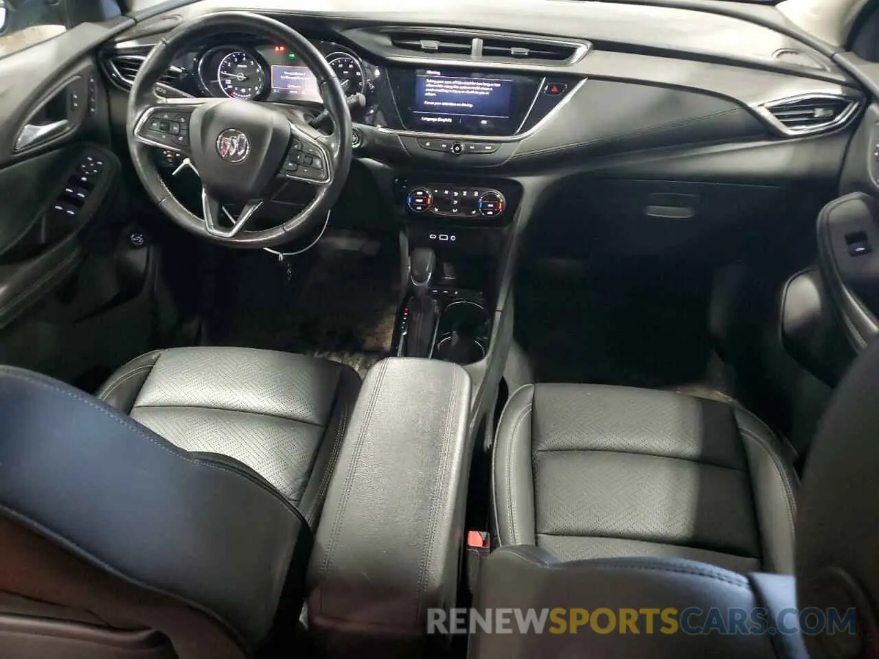 8 fotografías del automóvil dañado KL4MMGSL6MB037239 BUICK ENCORE 2021