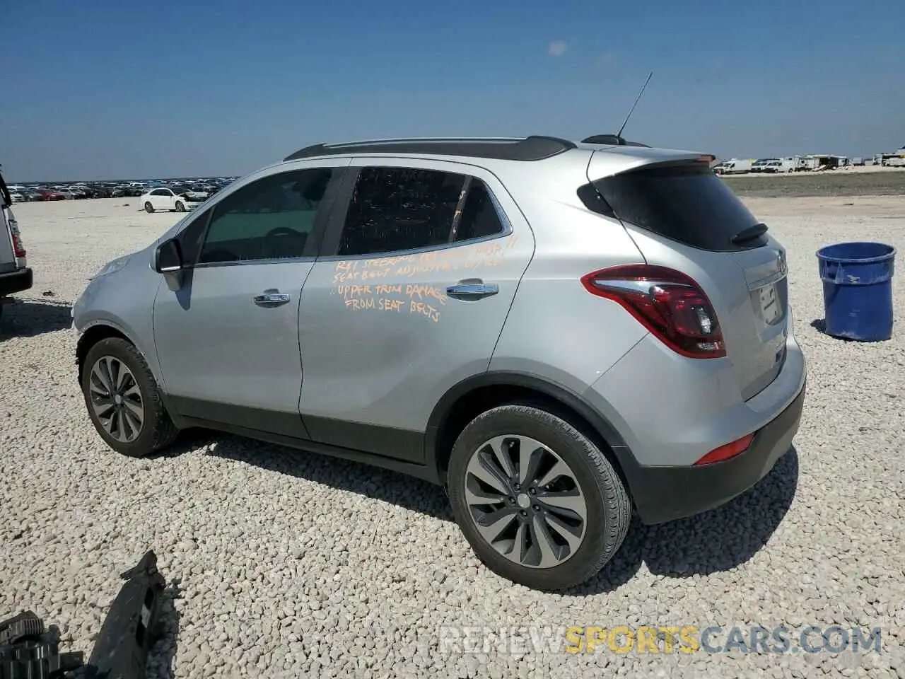 2 fotografías del automóvil dañado KL4CJASM0NB501251 BUICK ENCORE 2022