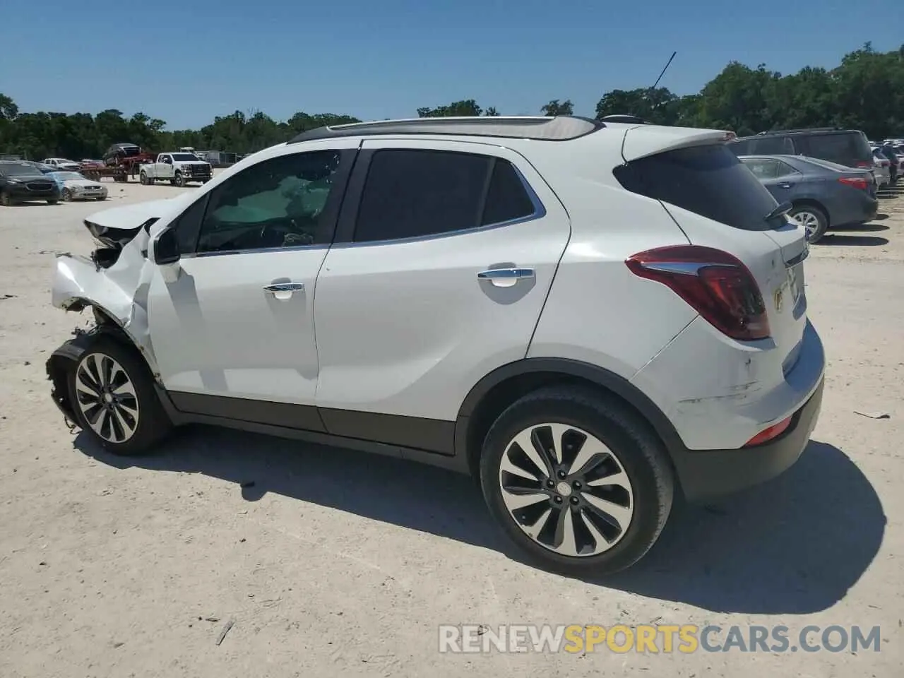 2 fotografías del automóvil dañado KL4CJASM3NB553523 BUICK ENCORE 2022