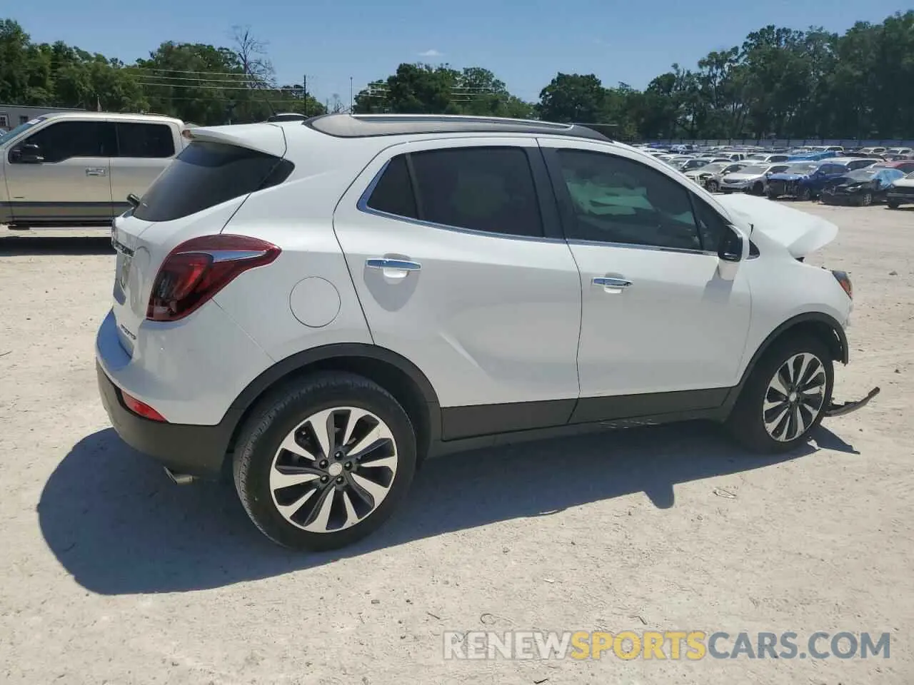 3 fotografías del automóvil dañado KL4CJASM3NB553523 BUICK ENCORE 2022