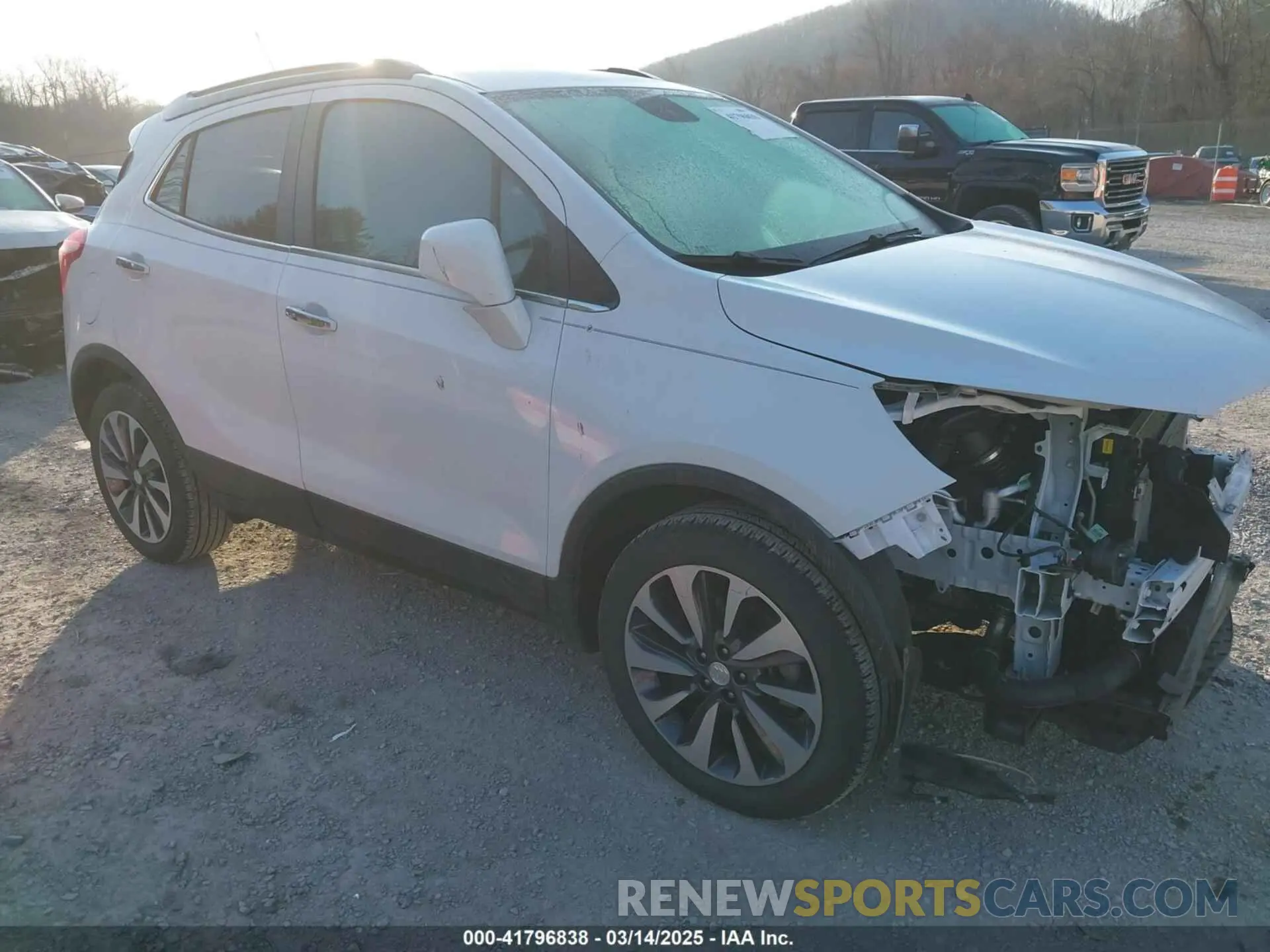 1 fotografías del automóvil dañado KL4CJASM4NB551876 BUICK ENCORE 2022