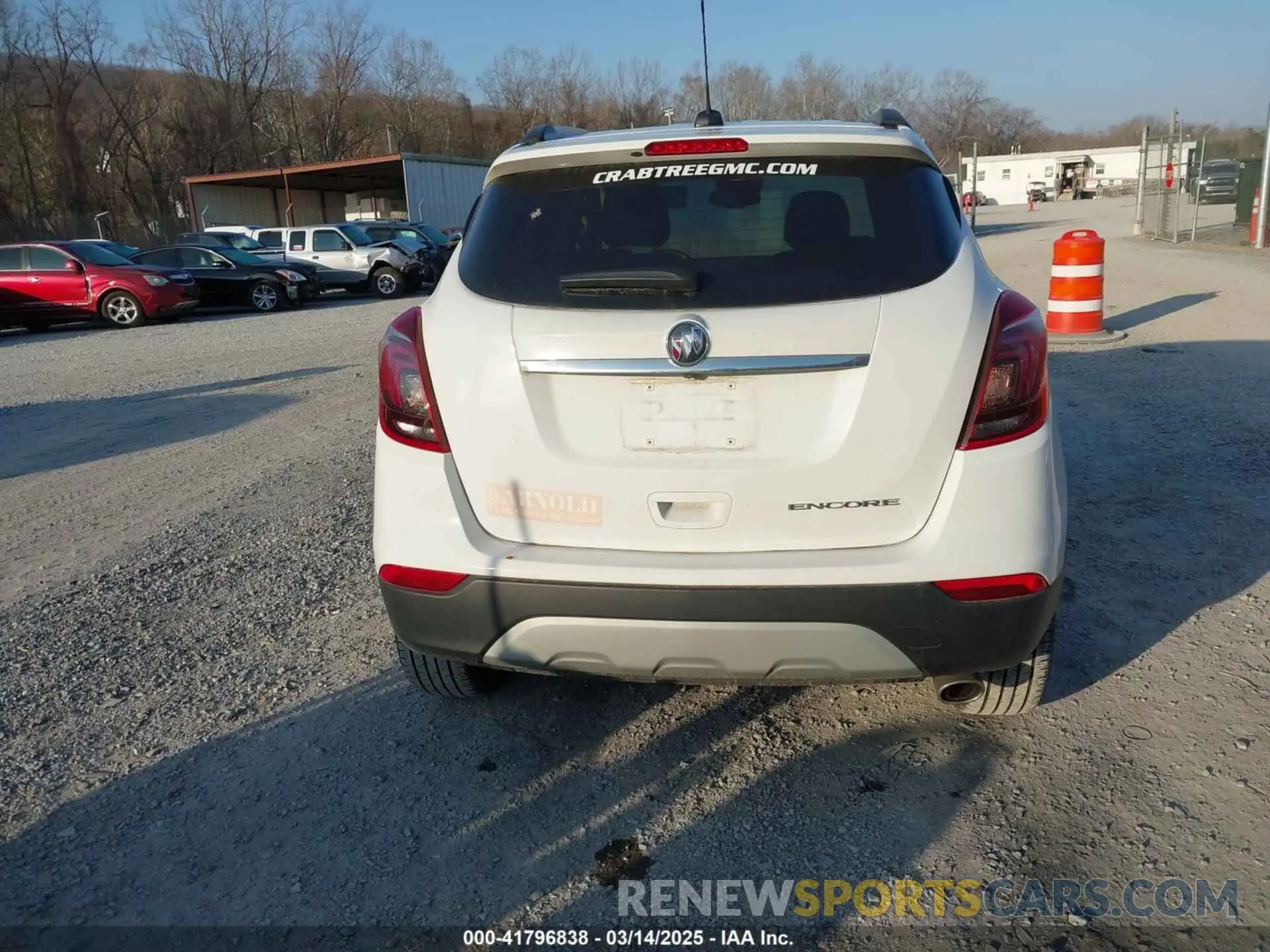 17 fotografías del automóvil dañado KL4CJASM4NB551876 BUICK ENCORE 2022