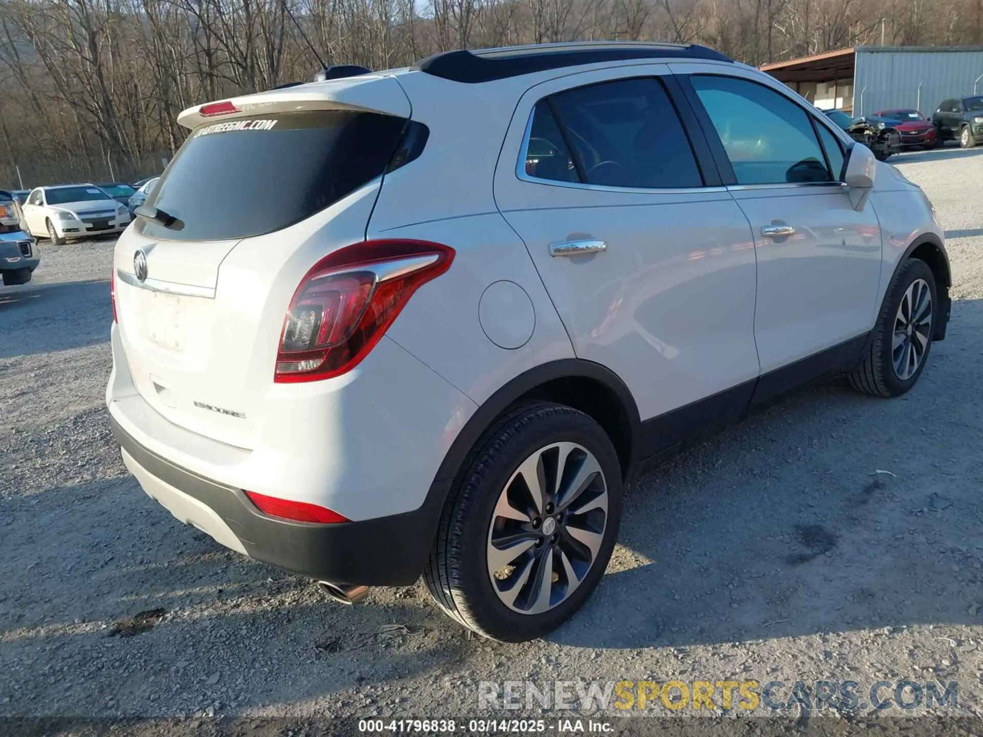 4 fotografías del automóvil dañado KL4CJASM4NB551876 BUICK ENCORE 2022
