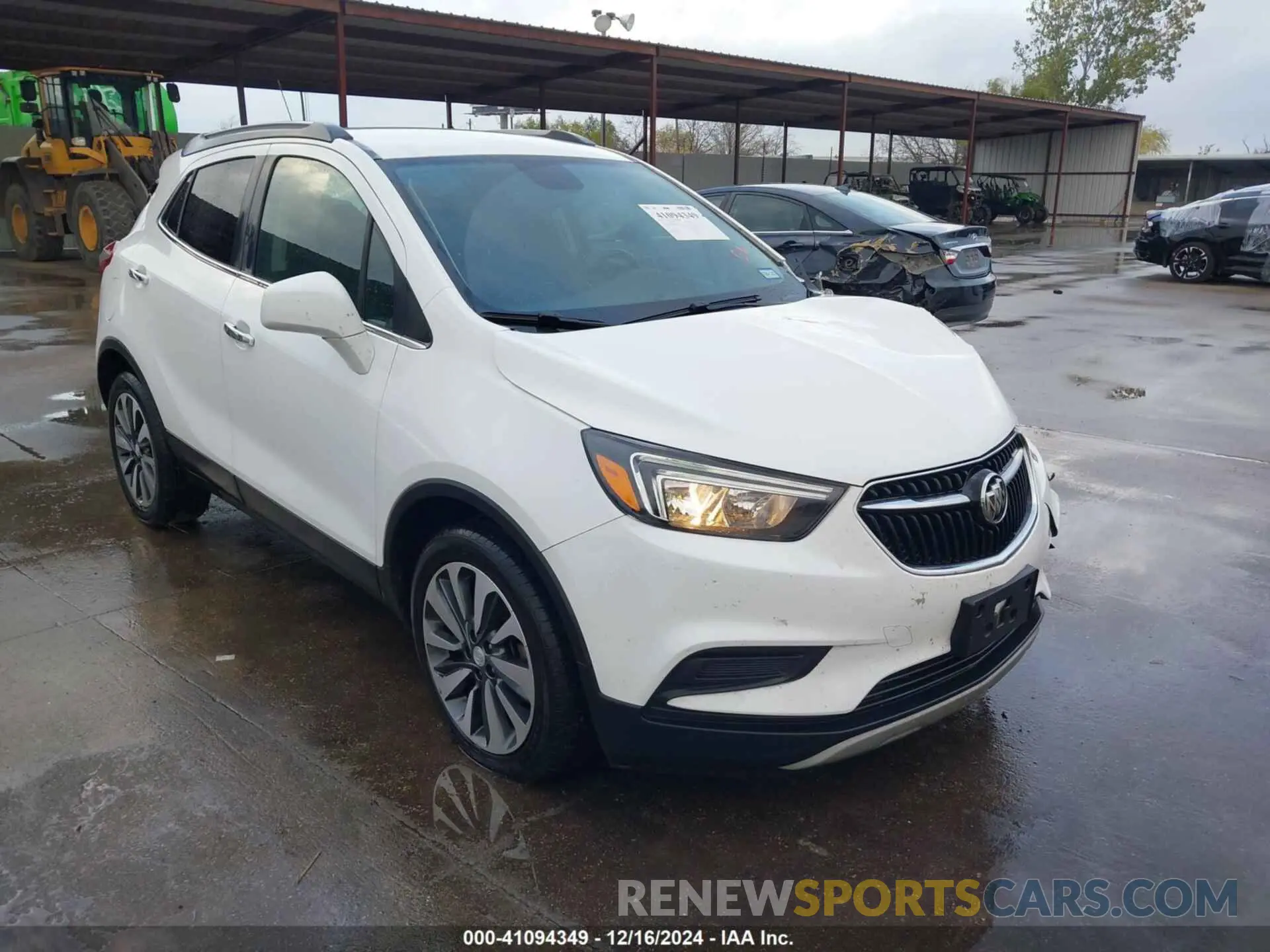 1 fotografías del automóvil dañado KL4CJASM6NB541740 BUICK ENCORE 2022