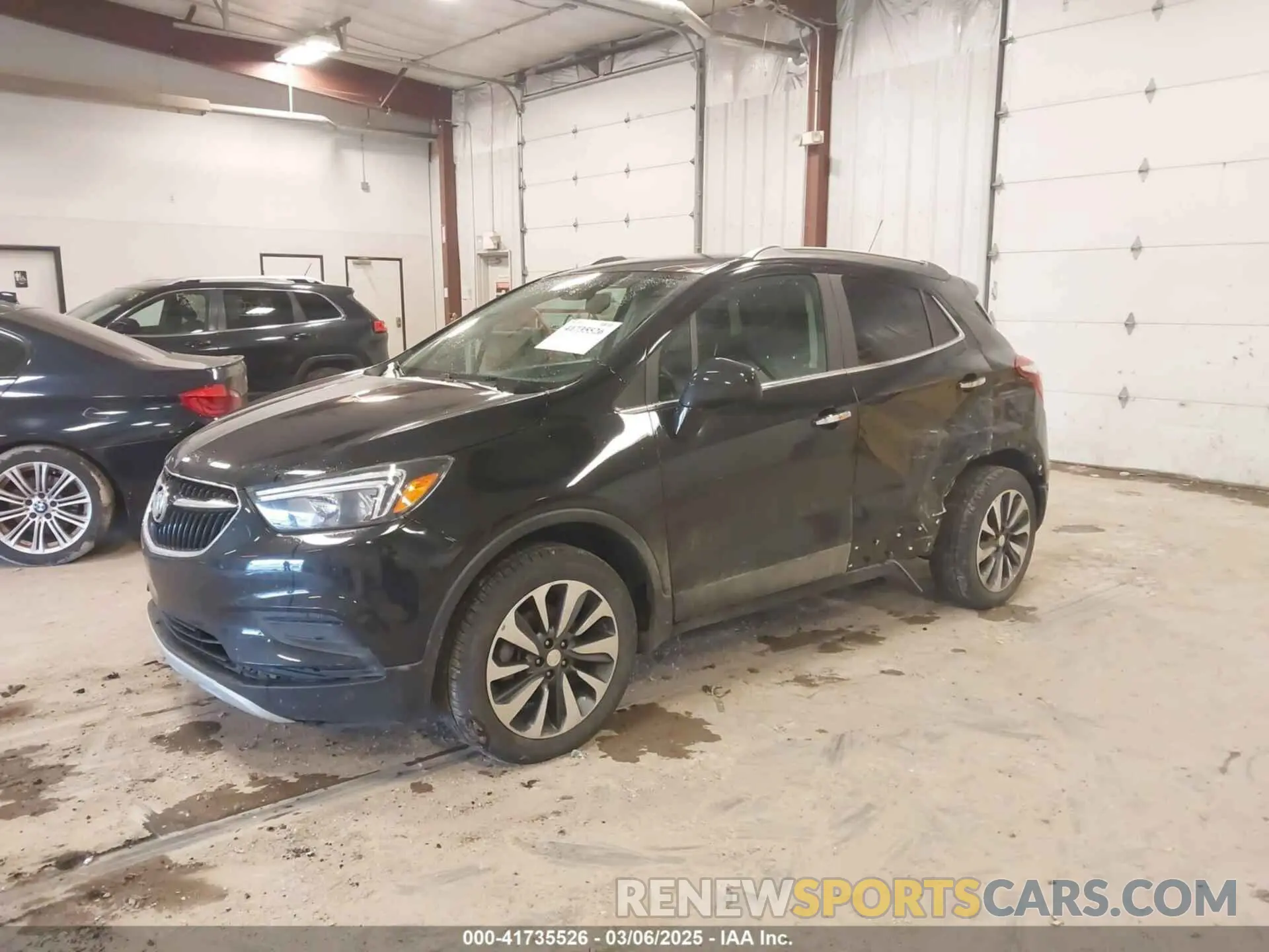 2 fotografías del automóvil dañado KL4CJESM0NB520132 BUICK ENCORE 2022